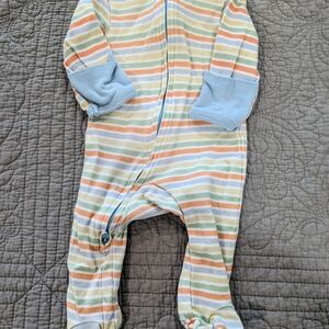 Colorful Striped Kids Bodysuit